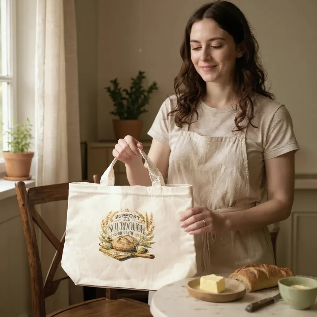 “Support Your Local Sourdough Dealer – Tote Bag”