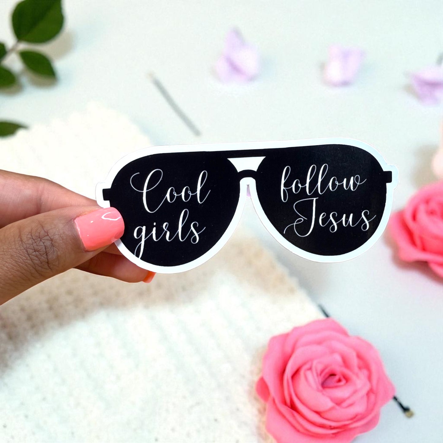 “Cool Girls Follow Jesus” Sticker