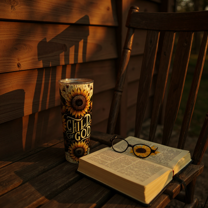 ✝️ Child of God Tumbler – Faith-Inspired Insulated Cup