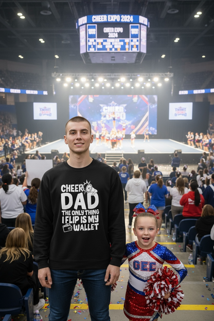 Cheer Dad Game Day Image – Father Daughter Competition Photo