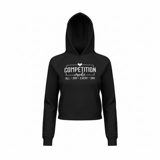 Competition Mode women’s hoodie front view game day pullover