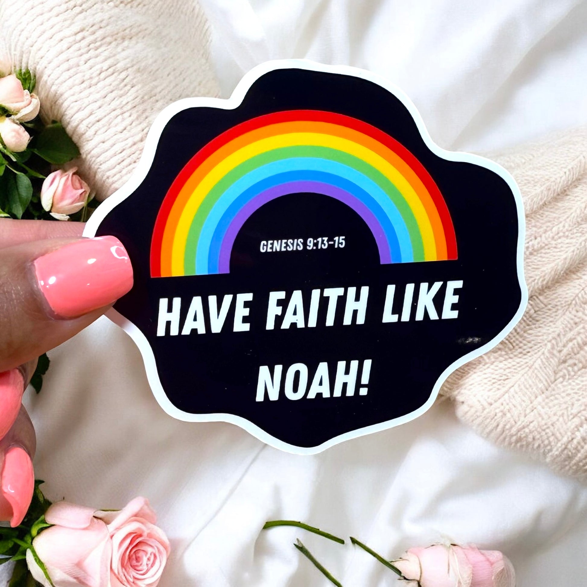 Have Faith Like Noah Christian sticker waterproof vinyl decal