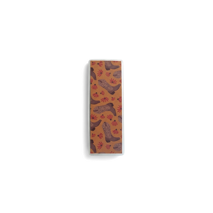 Cowgirl Boots Bookmark – 2x6 in Laminated Cardstock | Western Book Accessory