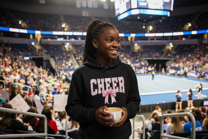 Game day pullover for young cheerleader – Cheer Little Girl Hoodie